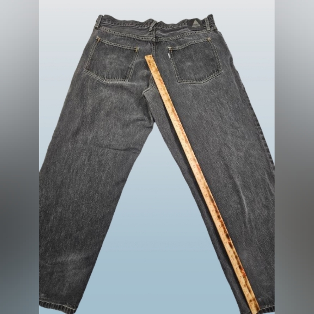 Vintage Levi's Silver Tab Men's 40x32 Relaxed‎ Fit Baggy Jeans in Charcoal - Picture 10 of 12